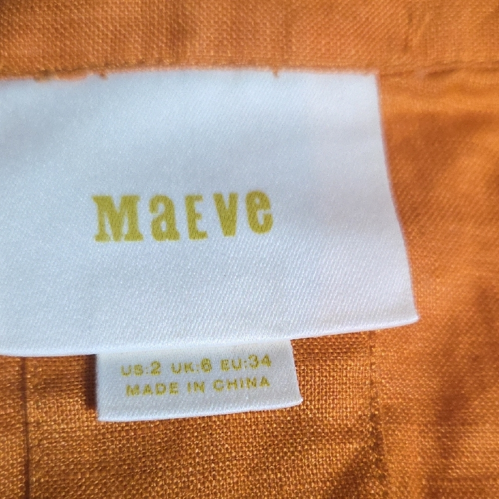 Maeve Vibrant Orange Dress - Picture 3 of 10